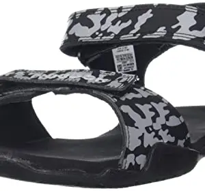 REEBOK Men Synthetic Milo sandal SWIM SANDALS BLACK - SPACER GREY - WHITE UK 8