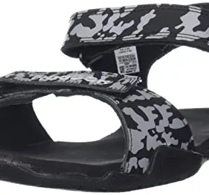 REEBOK Men Synthetic Milo sandal SWIM SANDALS BLACK - SPACER GREY - WHITE UK 9