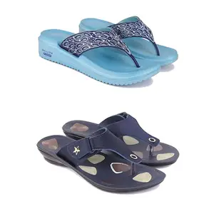 Women's Sandals | Lightweight Wear| Stylish & Easy to Wear For Women'S GRP-SAN-(2-COMBO)-1888-1973-6-EURO-37