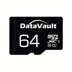 Data Vault 64GB Class 10 UHS1 U1 Memory Card