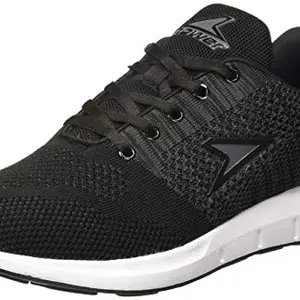 Power Men's Portal Black Running Shoes 10 UK/India (44EU)(8396517)