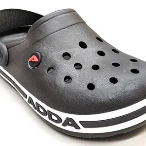 ADDA (LABEL) ADDA Men Soft and Comfort Monsoon Clogs (BROWN, 9)