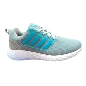 Flowster Sports Shoes for Men | Casual, Running, Walking, Gym Shoes | Lightweight and Comfortable | Ideal for Men (Sky Blue-8)