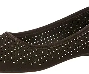 Bata Womens Bethy Black Ballet Flat - 5 UK (5516725)