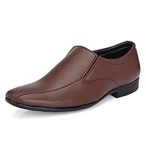 Centrino Men's Moccasin Men's Formal Shoe, Brown, 8 UK