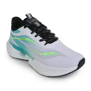 Columbus Men's Avenger Sports Running Shoe- White/Mist UK/India-7