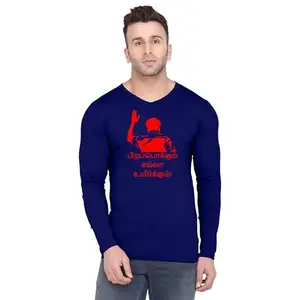 ALLEN BLACK Men's Round Neck T-Shirt Comfortable & Stylish Men's T-Shirt Idea for Gym, Sports, Casual Outings, or Lounge Wear - Large$2904 Navy