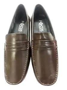 Chopra Shoes Men's Synthetic Leather Slip On Derby | Formal |Office | Shoes (Numeric_7) Brown