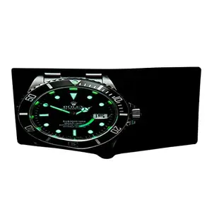 CRAFTSEVER Canvas Wallet for Men and Boys 6 Card Holder Wallet,bi fold Canvas Printed Genuine Wallet and Purse Card Holders for Men (Green)