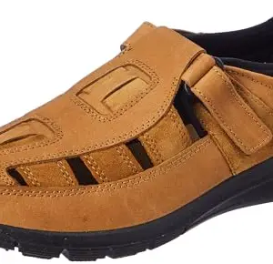 Woodland Men's Camel Leather Casual Shoes-9 UK (43 EU) (OGDC 4375122)