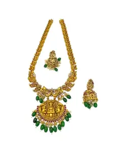 Moksha Art Women No Metal Type No Gemstone Classic Jewellery Set (Multicolour) |1904