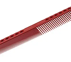 Y.S.PARK YS Park 331 Fine Cutting Comb (Extra Super Long) - Red