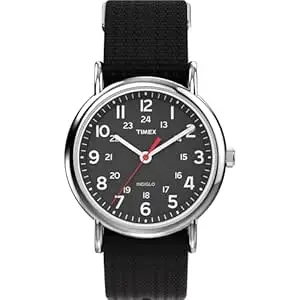 TIMEX Weekender Classic Black Round Dial Analog Unisex's Watch - T2N647UJ