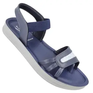 WALKAROO Blue Tyga Women's Sandals (20017103-MBLU)
