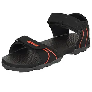 Sparx mens SS 703 | Latest, Daily Use, Stylish Floaters | Red Sport Sandal - 9 UK (SS 703)