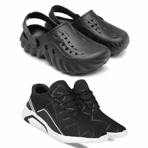 BERSACHE Stylish Wedge Sandal for Men-6039-3034 Multicolor