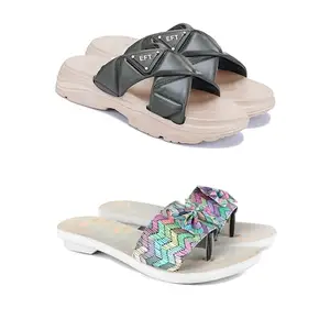 Women's Sandals | Lightweight Wear| Stylish & Easy to Wear For Women'S GP-SAN-(2-COMBO)-1891-1966-6-EURO-37