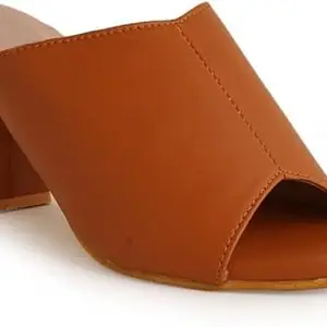 AASHEEZ" Trendy Classic Block Heel sandal for women