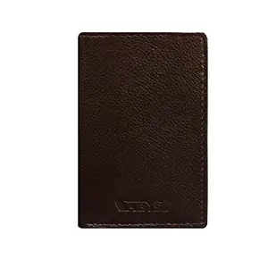 ABYS Genuine Leather Coffee Brown Wallet||Card Holder for Men and Women