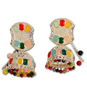 Shining women's fashion latest jhumki chand baliya earrings for women,Party, functions, festival wear