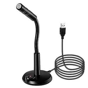 Cables Kart Noise Cancelling USB Microphone for Windows and Mac, Professional PC Microphone Computer, Laptop, Desktop and Notebook, Plug and Play Mic
