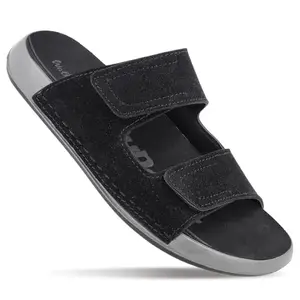 WALKAROO Men's Slip-On Comfort Sandals - WGP53032 Black