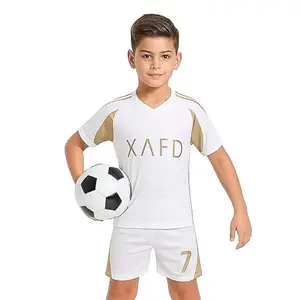 Al Nasser Third Kit Jersey Ronaldo Tshirt with Shorts for (Kids,Men&Boys)(X-Large 42) Multicolour