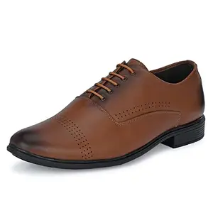 Centrino Tan Formal Shoe for Mens 2824-3