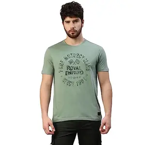 Royal Enfield Pure Motorcycling Sea Green T-Shirt (M) 40 CM