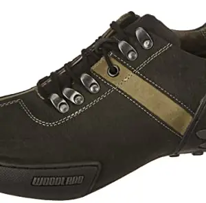 Woodland Mens GC 1120111NW Black Casual Shoe - 5 UK (39 EU)(GC 1120111NW)