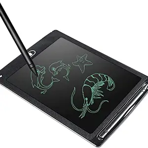 Generic YLMVISOS LCD Writing Tablet 8.5inch Black E-Note Pad Slate with Pen Drawing Board for Adults & Kids