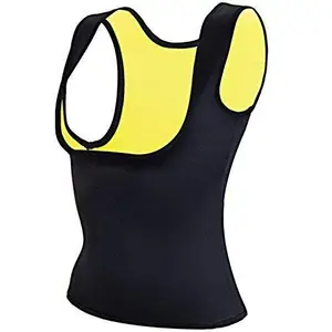NISHAJ Free Size to Fit in All Body | Woman Body Turn Into Hot & Sexy Look with This Product, Hot Shapers Sweat T-Shirt Slimming Body Shaper Vest Women/Girls Exercise and Fitness Cloth & Accessories.