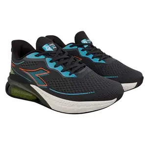 Lancer Mens ENERGY-31DGR-CGRN Grey Running Shoe