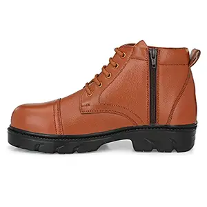 SHOE DAY TAN Police Shoes for Men OX3006