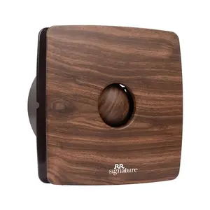 Luminous RR Signature (Previously 150 MM Vento Air High Speed Exhaust Fan with Bird Guard, Ventilation Fan for Bathroom, Kitchen, & Office (Wooden Brown), 2 Year Warranty price in India.