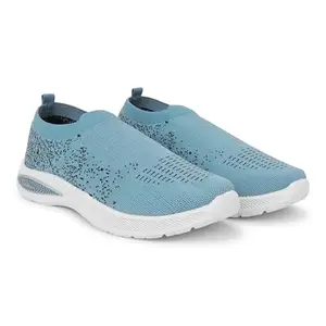 COOPERWINGS Shoes for Women Casual & Stylish Latest | Walking Shoes s for Women & Running Fashionable & Comfortable Footwear (E-Blue-7)