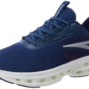 Aqualite Ocean-11 Running Shoes for Man, Sports Shoes for Men Running, Shoes for Men Casual, Idol for Walking, Jogging, Athletic Sports, Mesh, Lace-up, No Heel, M.Blue Light Grey Size 6