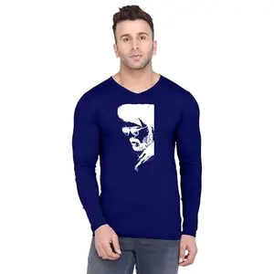 ALLEN BLACK Men's Round Neck T-Shirt, (DeepMifestyMe_ T-Shirt_M_3867_BZR) Black