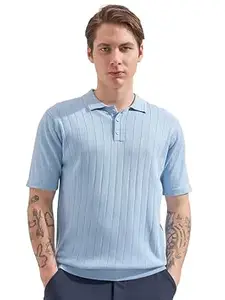 Highlander Men's Polo Tshirt | Flat Knit | Regular Fit | Polo T-Shirt for Man