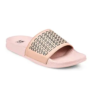 PARAGON K10905L Women Casual Slides | Stylish Sliders for Everyday Use for Ladies | Trendy & Comfortable Slippers with Cushioned Soles