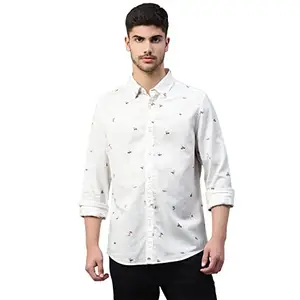 Royal Enfield Staple Linen Shirt White