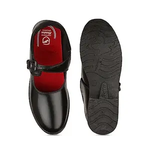 Bata Comfit BATA girls NOVA BALLERINA Black Uniform Dress Shoe - 2 UK (4116489)