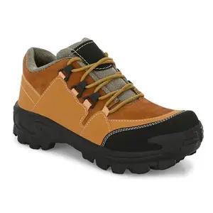 Karaddi Mens Casual Shoes 8003 Mens's Trekking & Hiking Shoe Tan