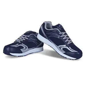 Nivia Ace Runner Jogging Shoe Men/Men Jogging Shoe/Running Shoe for Men(Size09)(Blue/Silver)