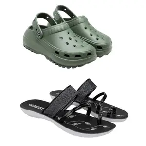 ZENWEAR Extra Soft Classic Casual wear with Ultra Soft Flexibility Technology Sandal for Women Multicolor