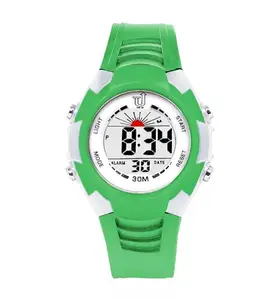 Time Up Digital Dial Attractive School Kids Watch for Boys & Girls (Age:3-12 Years)-YS-DFS5-X (Green)