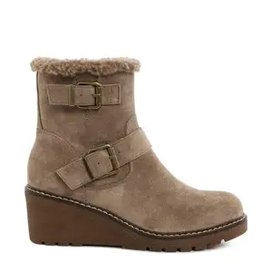 London Rag Faux Fur Harness Boots