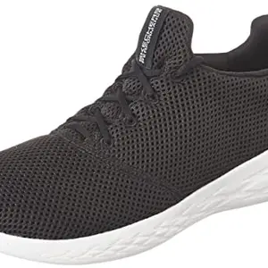 Skechers womens GO RUN 600-DEFIANCE BLACK/WHITE Running Shoe - 3 UK (15076)