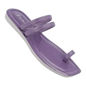 WALKAROO WL7545 Womens Fashion Sandals For Casual Wear and Regular use - Purple