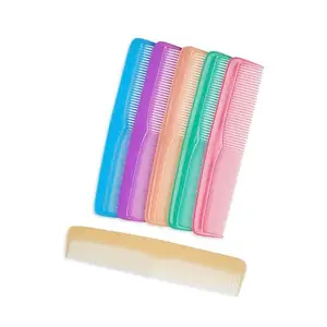 Zodiac Hair Combs Set, 6 Pack, Pastel Colors, Professional Styling Detangling Combs